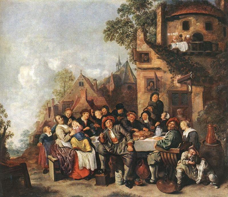 MOLENAER, Jan Miense Tavern of the Crescent Moon g oil painting picture